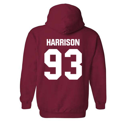 Indiana - NCAA Football : Robby Harrison - Classic Shersey Hooded Sweatshirt-1