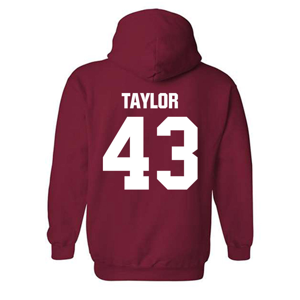 Indiana - NCAA Football : Bryce Taylor - Classic Shersey Hooded Sweatshirt-1