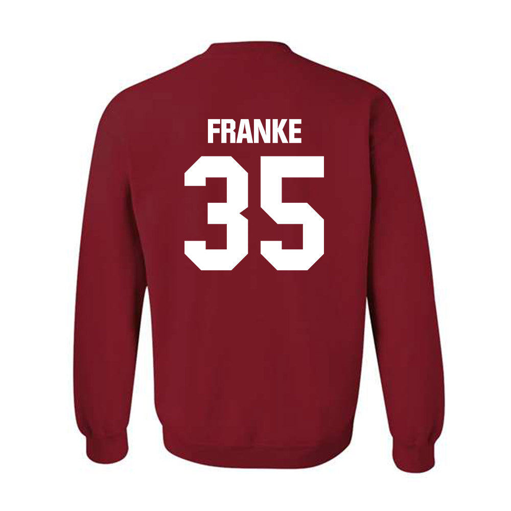 Indiana - NCAA Football : Brendan Franke - Classic Shersey Crewneck Sweatshirt-1