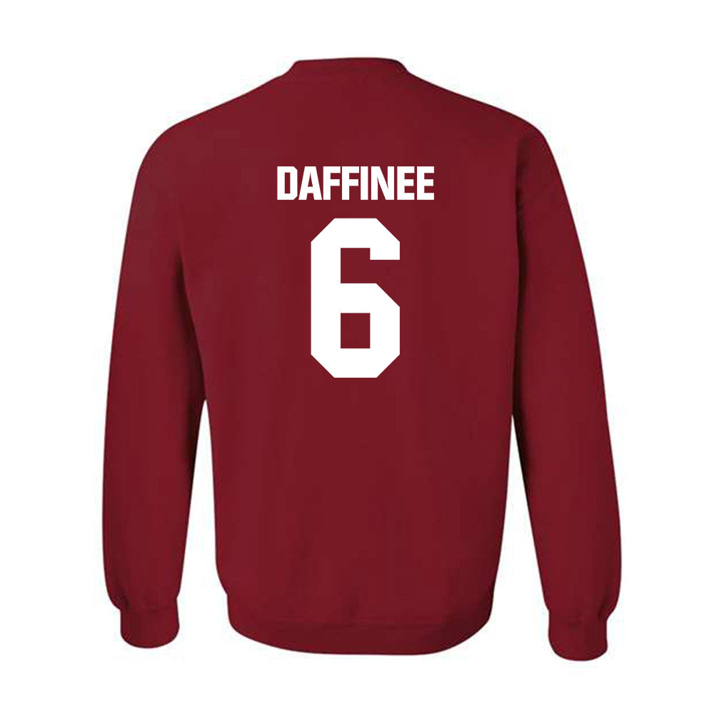 Indiana - NCAA Women's Volleyball : kenzie daffinee - Classic Shersey Crewneck Sweatshirt-1