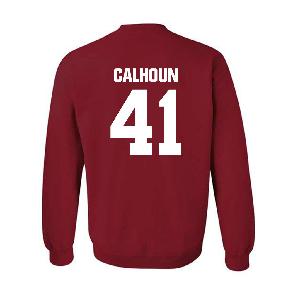 Indiana - NCAA Football : Keishaun Calhoun - Classic Shersey Crewneck Sweatshirt-1