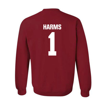 Indiana - NCAA Men's Soccer : JT Harms - Classic Shersey Crewneck Sweatshirt-1