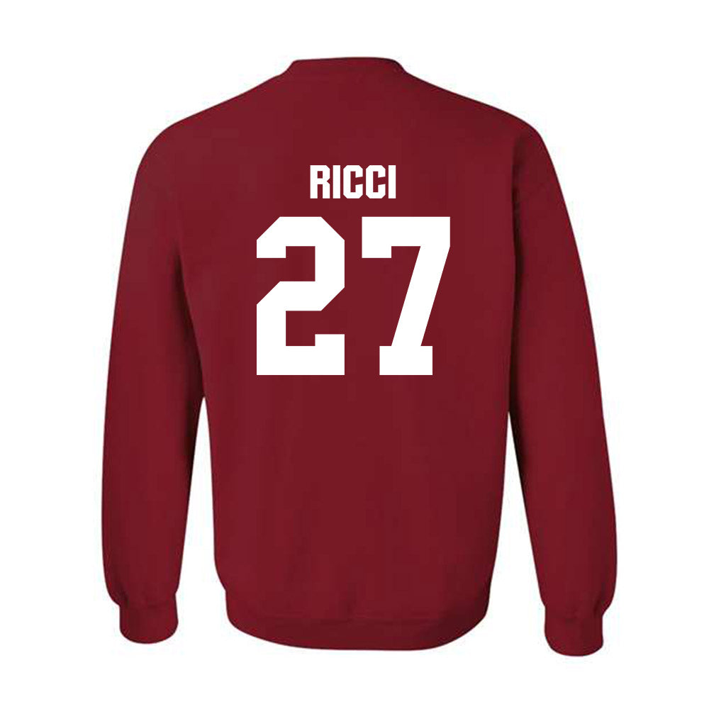 Indiana - NCAA Women's Field Hockey : Theresa Ricci - Classic Shersey Crewneck Sweatshirt-1