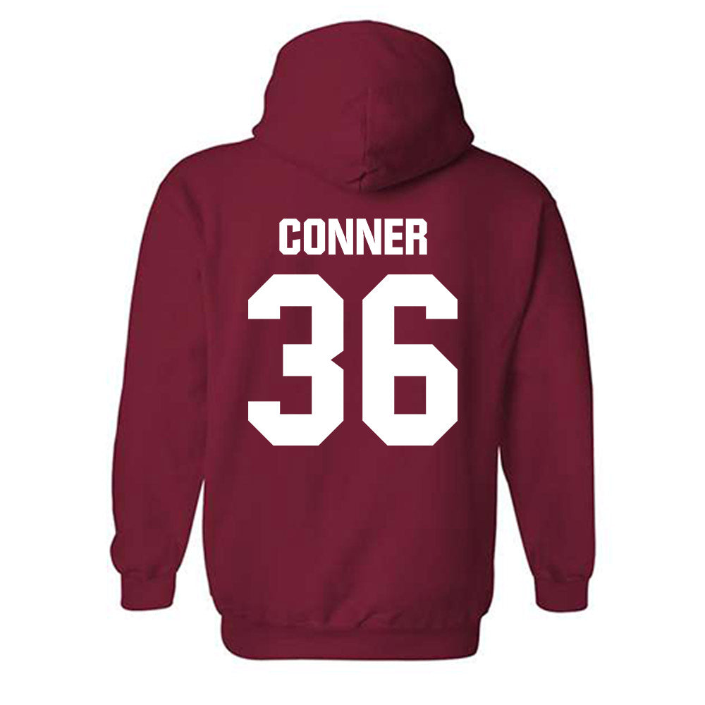 Indiana - NCAA Football : Clay Conner - Classic Shersey Hooded Sweatshirt-1
