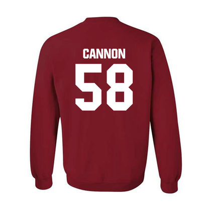 Indiana - NCAA Football : Aden Cannon - Classic Shersey Crewneck Sweatshirt-1