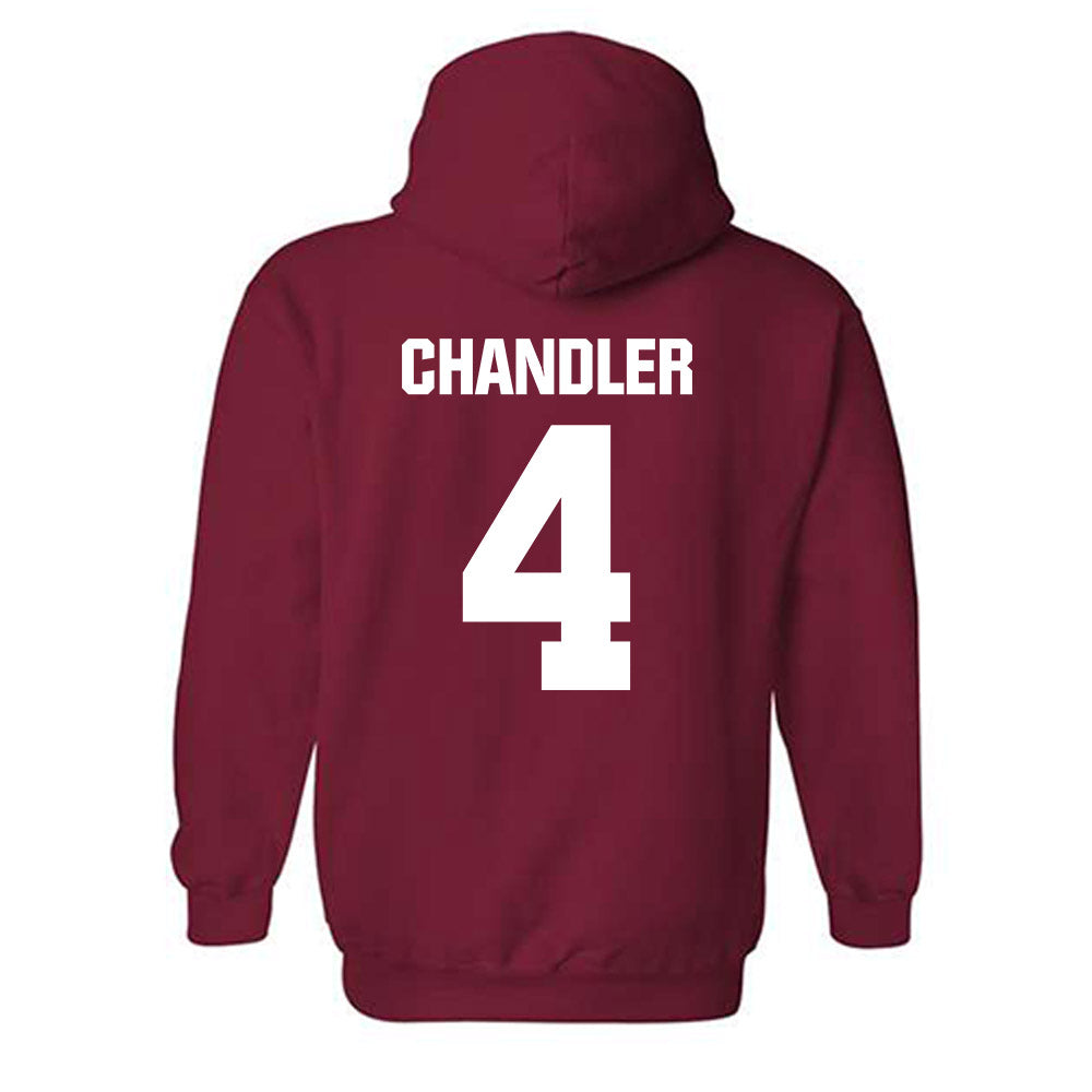 Indiana - NCAA Football : Davion Chandler - Classic Shersey Hooded Sweatshirt-1