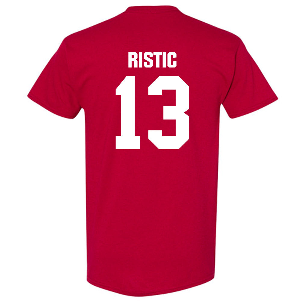 Indiana - NCAA Men's Basketball : Aleksa Ristic - Classic Shersey T-Shirt-1