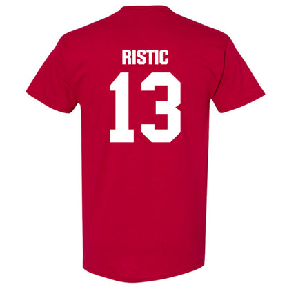 Indiana - NCAA Men's Basketball : Aleksa Ristic - Classic Shersey T-Shirt-1