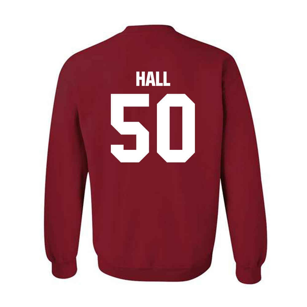 Indiana - NCAA Football : Jhrevious Hall - Classic Shersey Crewneck Sweatshirt-1