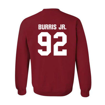 Indiana - NCAA Football : Marcus Burris Jr. - Classic Shersey Crewneck Sweatshirt-1
