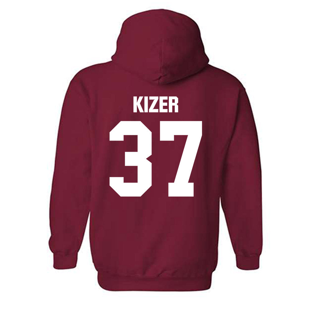 Indiana - NCAA Football : Heath Kizer - Classic Shersey Hooded Sweatshirt-1