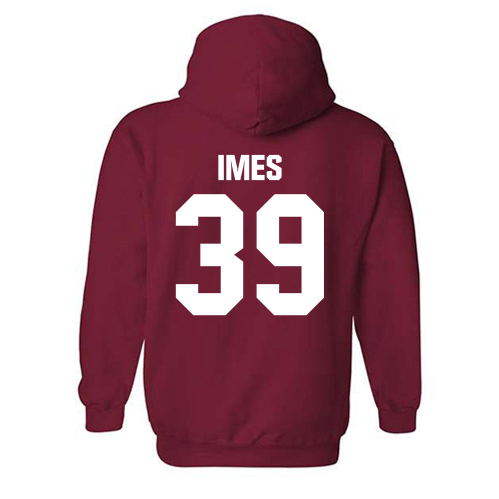Indiana - NCAA Football : Carter Imes - Classic Shersey Hooded Sweatshirt-1