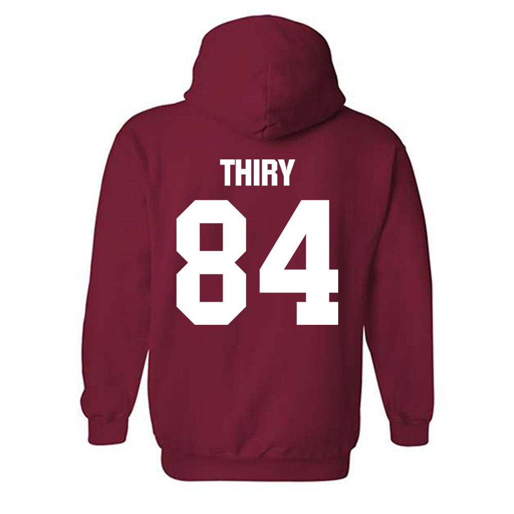 Indiana - NCAA Football : Blake Thiry - Classic Shersey Hooded Sweatshirt-1