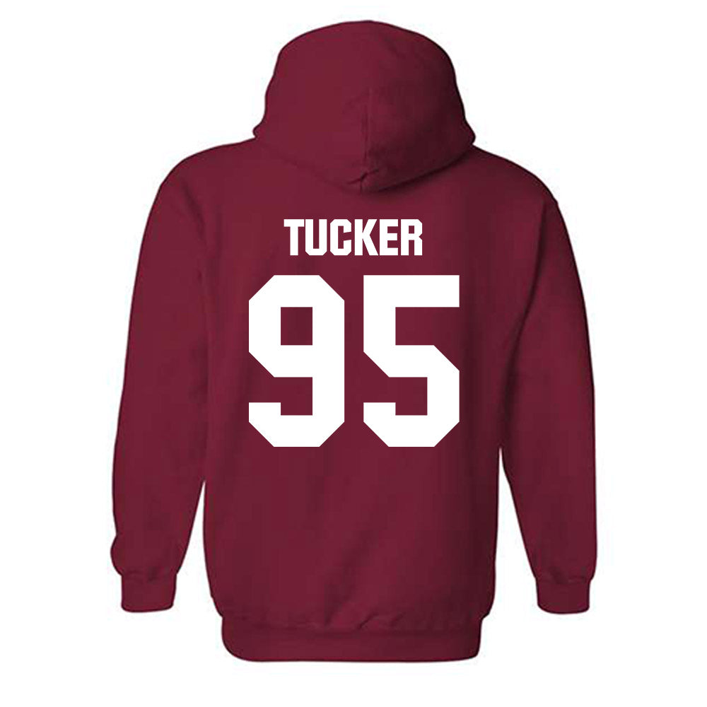 Indiana - NCAA Football : Tyrique Tucker - Classic Shersey Hooded Sweatshirt-1