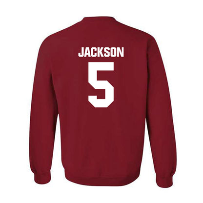 Indiana - NCAA Women's Volleyball : Audrey Jackson - Classic Shersey Crewneck Sweatshirt-1