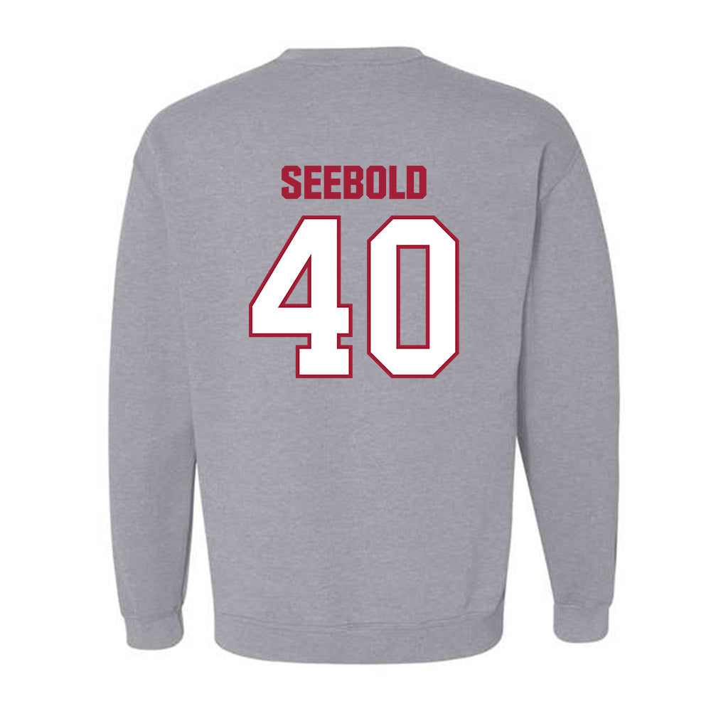 Indiana - NCAA Baseball : Gavin Seebold - Classic Shersey Crewneck Sweatshirt-1