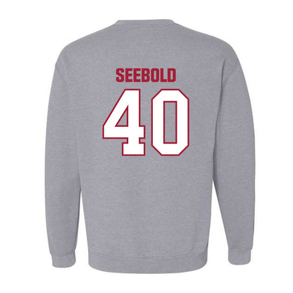 Indiana - NCAA Baseball : Gavin Seebold - Classic Shersey Crewneck Sweatshirt-1