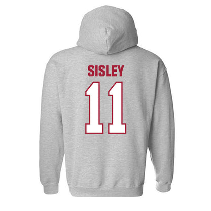 Indiana - NCAA Men's Basketball : Trent Sisley - Classic Shersey Hooded Sweatshirt-1