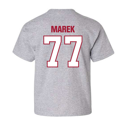 Indiana - NCAA Football : Matt Marek - Classic Shersey Youth T-Shirt-1