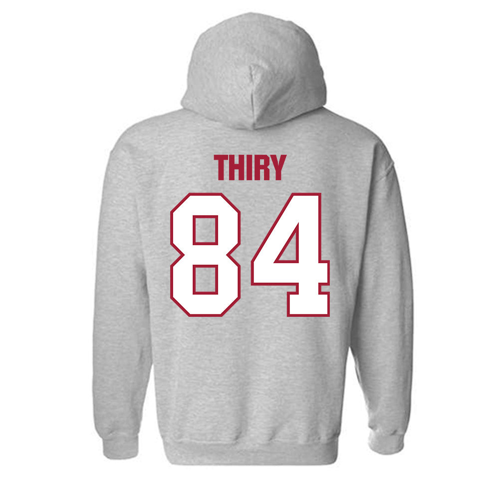 Indiana - NCAA Football : Blake Thiry - Classic Shersey Hooded Sweatshirt-1
