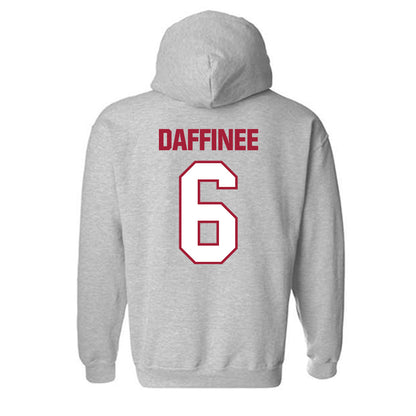 Indiana - NCAA Women's Volleyball : kenzie daffinee - Classic Shersey Hooded Sweatshirt-1
