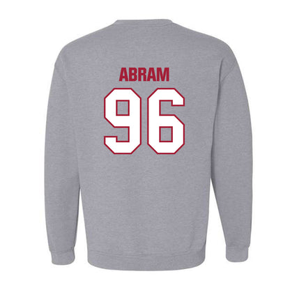 Indiana - NCAA Football : Triston Abram - Classic Shersey Crewneck Sweatshirt-1