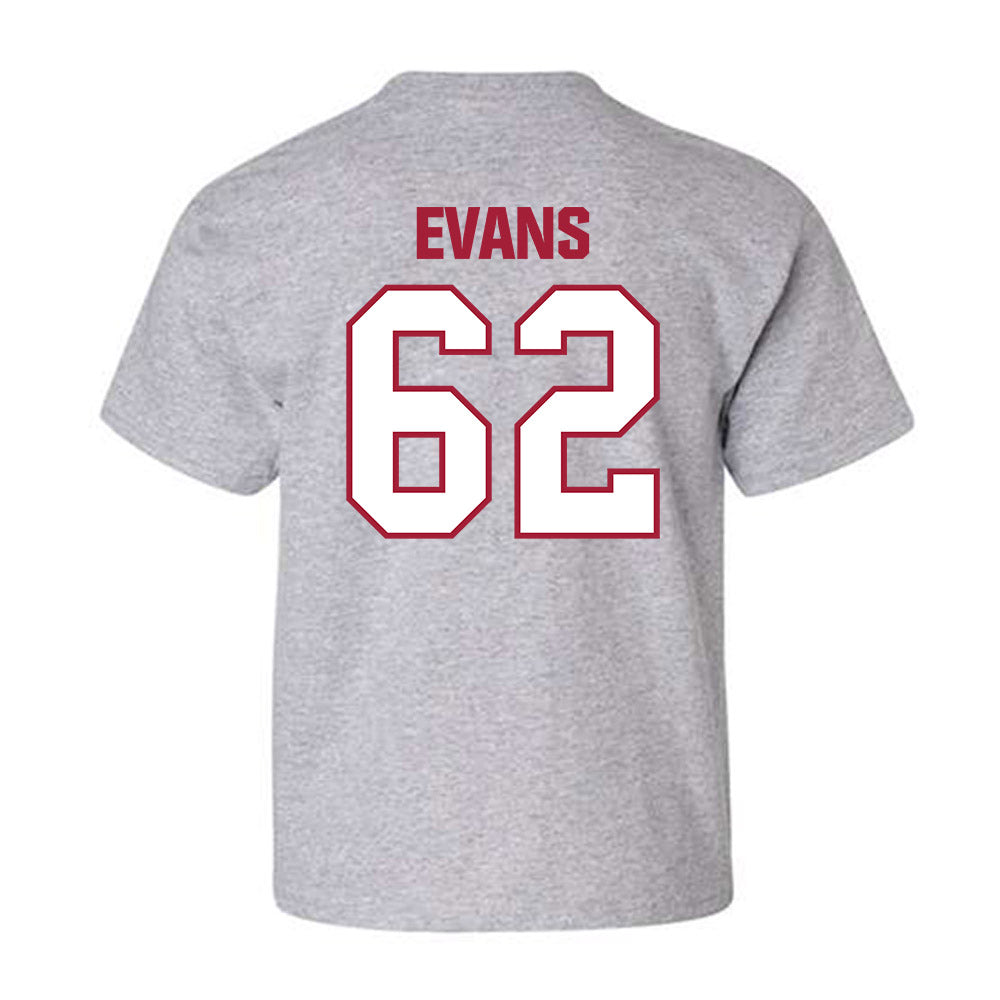 Indiana - NCAA Football : Drew Evans - Classic Shersey Youth T-Shirt-1
