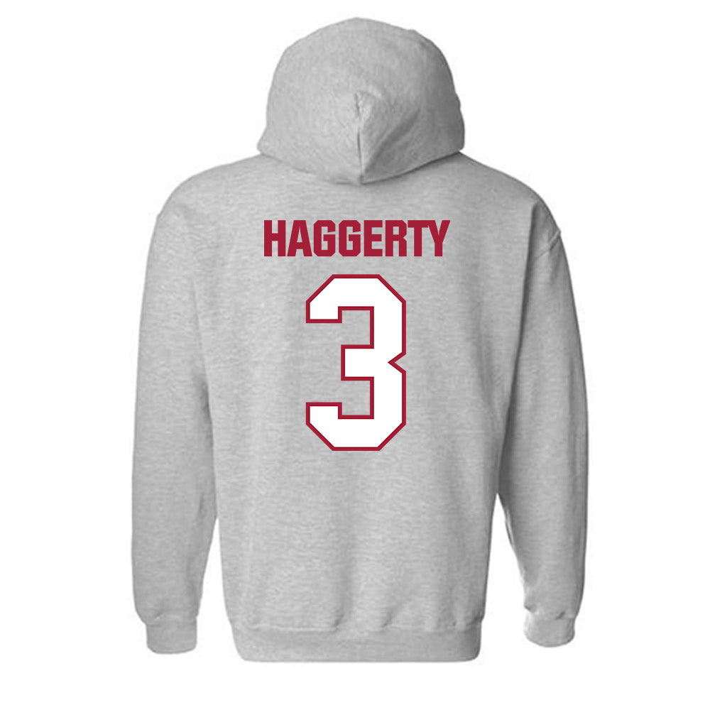 Indiana - NCAA Women's Soccer : Bella Haggerty - Classic Shersey Hooded Sweatshirt-1