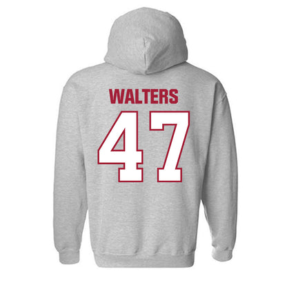 Indiana - NCAA Football : Finn Walters - Classic Shersey Hooded Sweatshirt-1