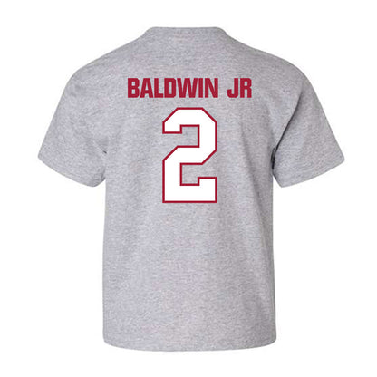 Indiana - NCAA Football : Byron Baldwin Jr - Classic Shersey Youth T-Shirt-1