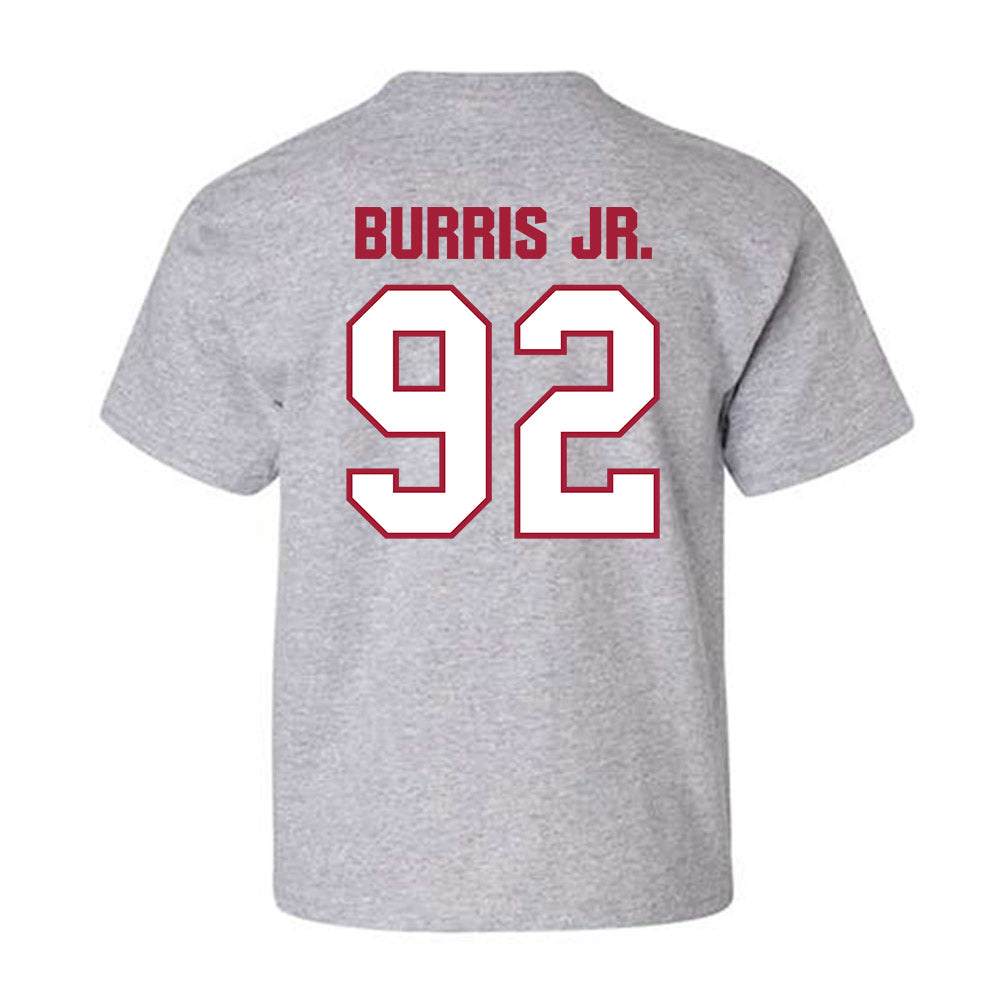 Indiana - NCAA Football : Marcus Burris Jr. - Classic Shersey Youth T-Shirt-1