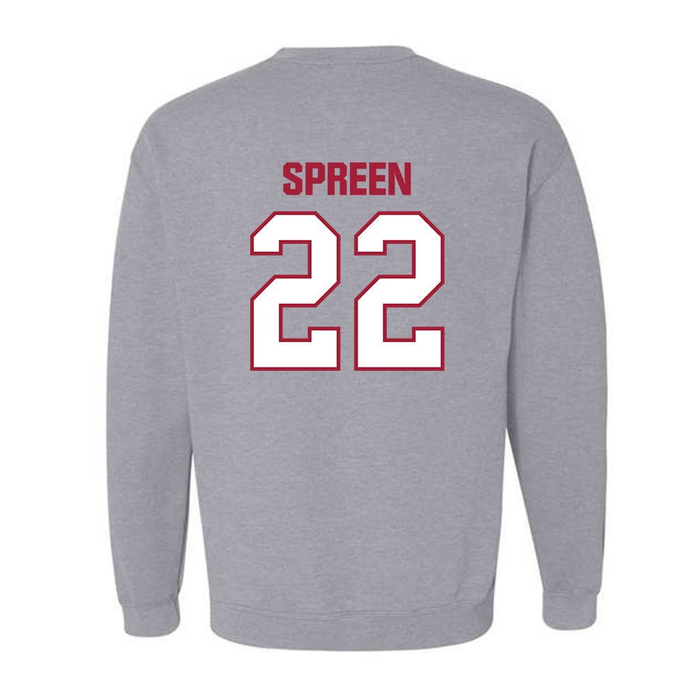 Indiana - NCAA Women's Basketball : Chloe Spreen - Classic Shersey Crewneck Sweatshirt-1