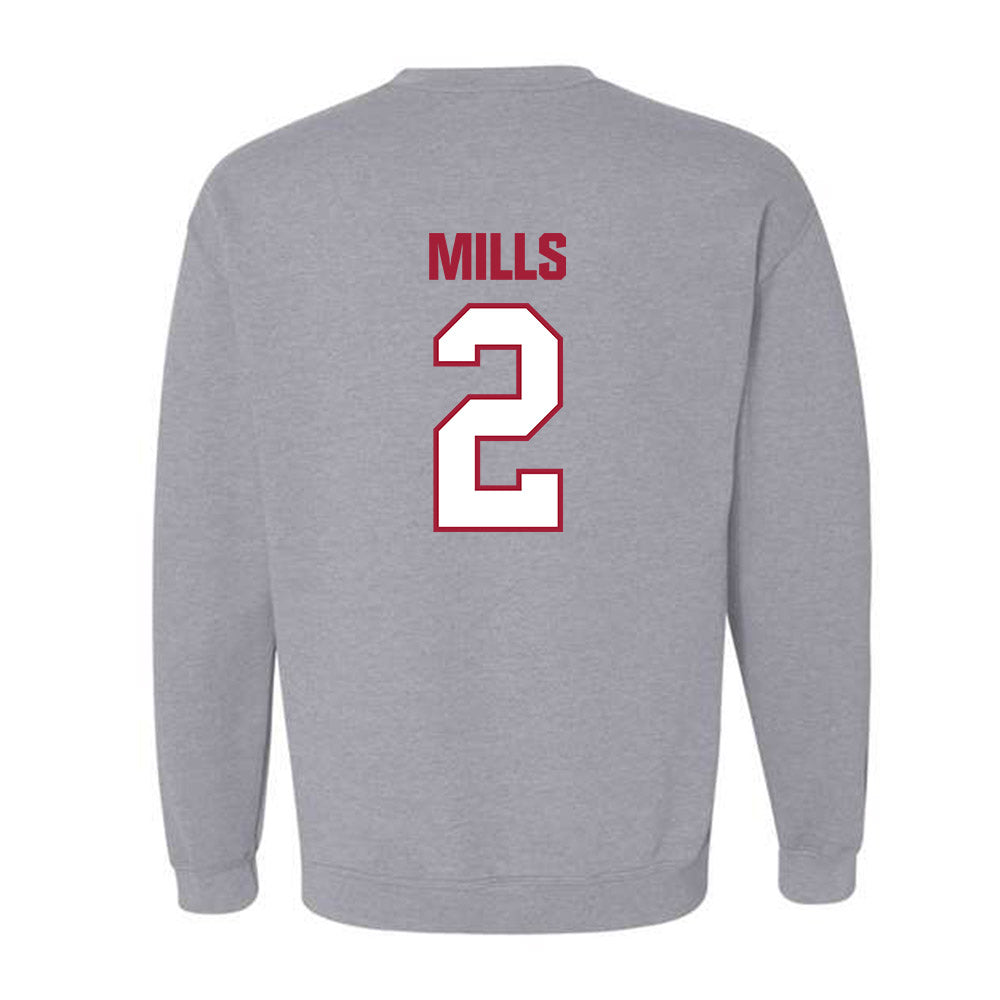 Indiana - NCAA Women's Volleyball : Carly Mills - Classic Shersey Crewneck Sweatshirt-1
