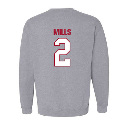 Indiana - NCAA Women's Volleyball : Carly Mills - Classic Shersey Crewneck Sweatshirt-1