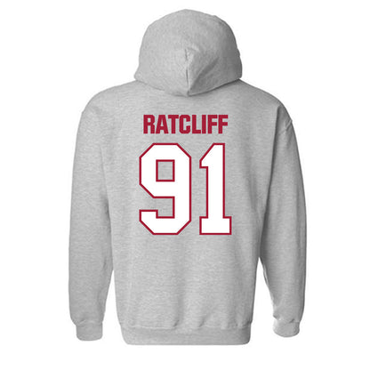 Indiana - NCAA Football : Dominique Ratcliff - Classic Shersey Hooded Sweatshirt-1