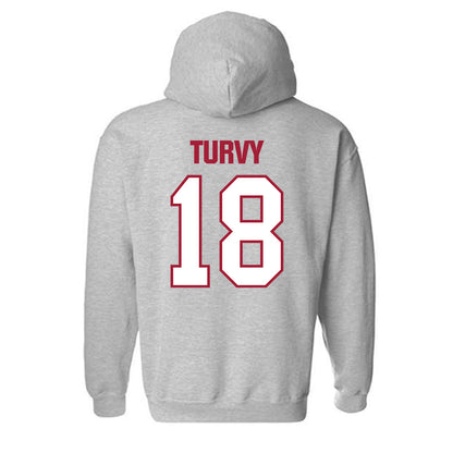 Indiana - NCAA Football : Andrew Turvy - Classic Shersey Hooded Sweatshirt-1