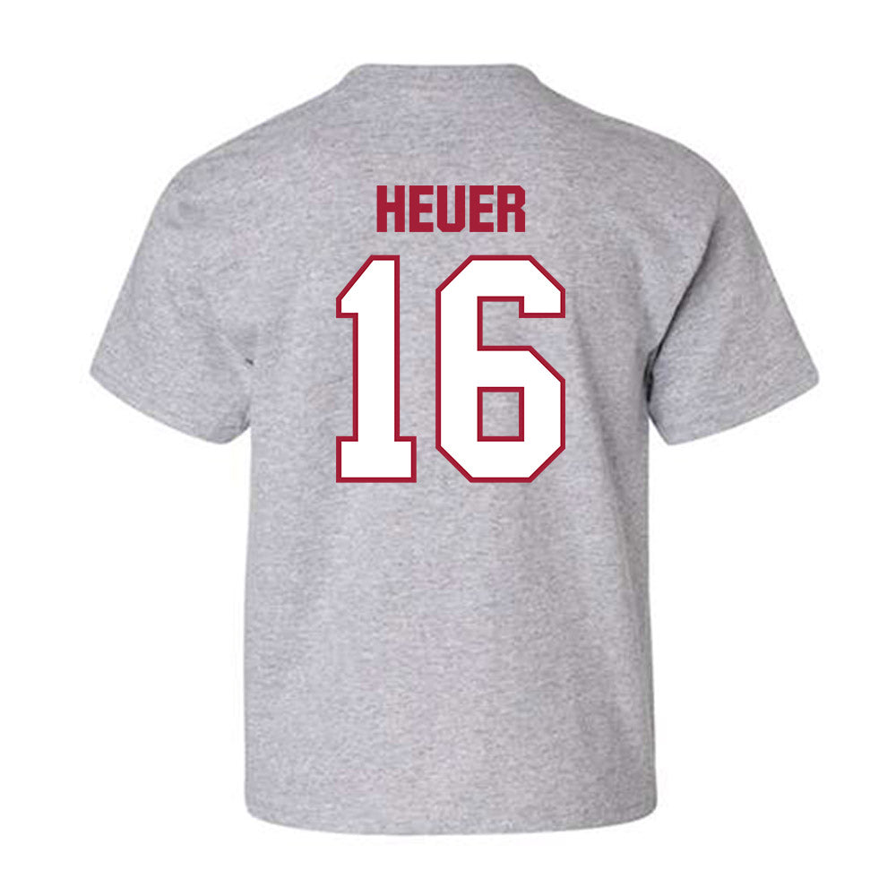 Indiana - NCAA Men's Soccer : Charlie Heuer - Classic Shersey Youth T-Shirt-1