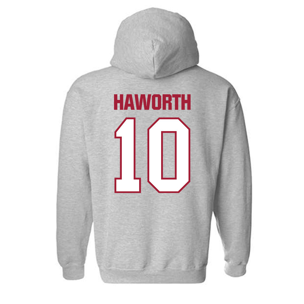 Indiana - NCAA Women's Volleyball : Camryn Haworth - Classic Shersey Hooded Sweatshirt-1