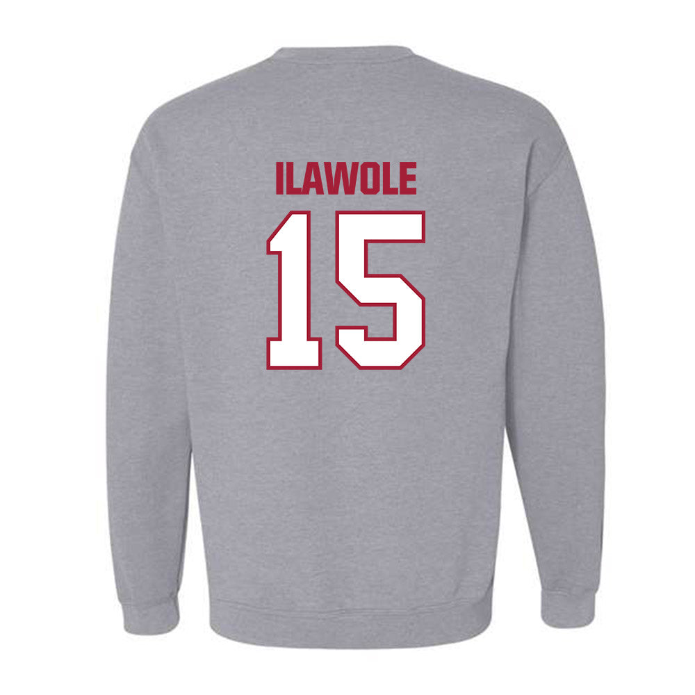 Indiana - NCAA Women's Volleyball : Sade Ilawole - Classic Shersey Crewneck Sweatshirt-1
