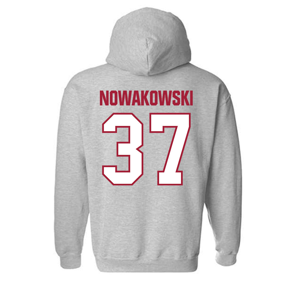 Indiana - NCAA Football : Riley Nowakowski - Classic Shersey Hooded Sweatshirt-1