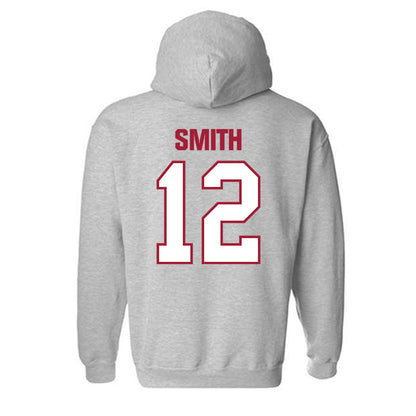 Indiana - NCAA Women's Volleyball : Jessica Smith - Classic Shersey Hooded Sweatshirt-1