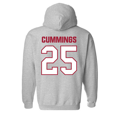 Indiana - NCAA Women's Volleyball : Jaide Cummings - Classic Shersey Hooded Sweatshirt-1