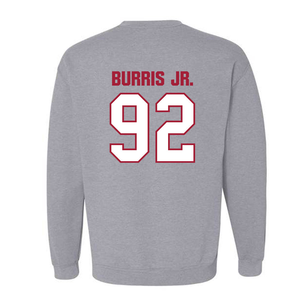 Indiana - NCAA Football : Marcus Burris Jr. - Classic Shersey Crewneck Sweatshirt-1