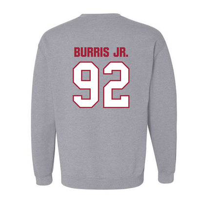 Indiana - NCAA Football : Marcus Burris Jr. - Classic Shersey Crewneck Sweatshirt-1