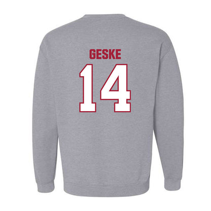 Indiana - NCAA Football : Maverick Geske - Classic Shersey Crewneck Sweatshirt-1