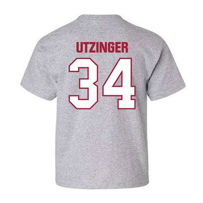 Indiana - NCAA Football : Jeff Utzinger - Classic Shersey Youth T-Shirt-1