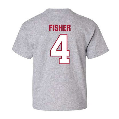 Indiana - NCAA Football : Aiden Fisher - Classic Shersey Youth T-Shirt-1