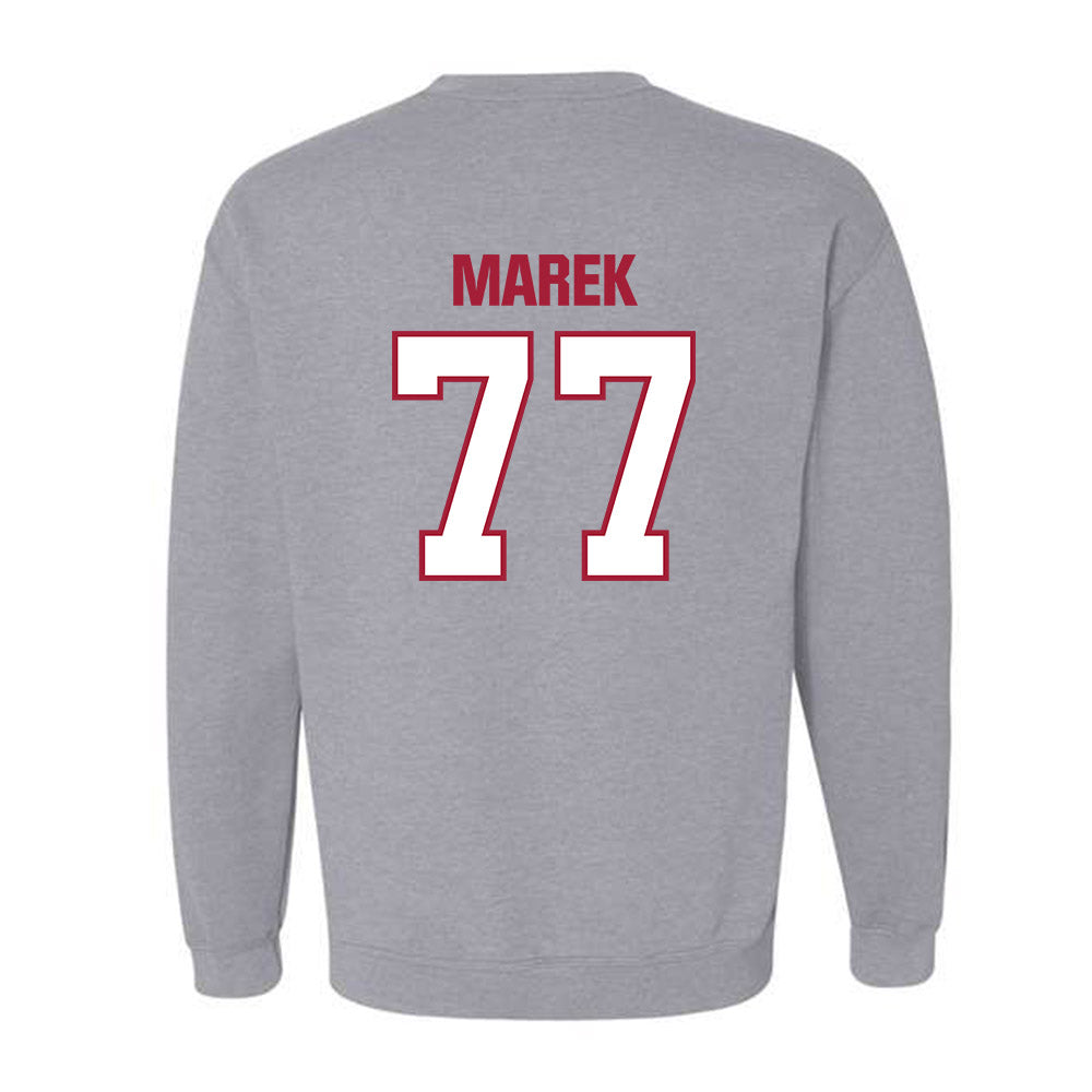 Indiana - NCAA Football : Matt Marek - Classic Shersey Crewneck Sweatshirt-1