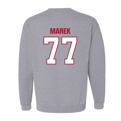 Indiana - NCAA Football : Matt Marek - Classic Shersey Crewneck Sweatshirt-1