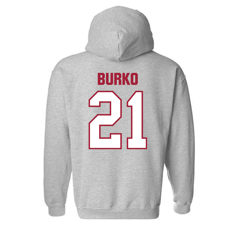 Indiana - NCAA Softball : Sydni Burko - Classic Shersey Hooded Sweatshirt-1